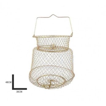 20000-19 ΚΑΛΑΘΙ ΨΑΡΙΩΝ ΜΕΤΑΛΛΙΚΟ 48Χ30CM