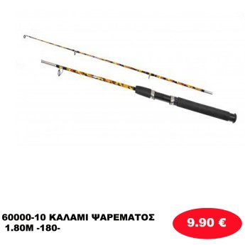 60000-10 ΚΑΛΑΜΙ ΨΑΡΕΜΑΤΟΣ  1.80Μ -180-