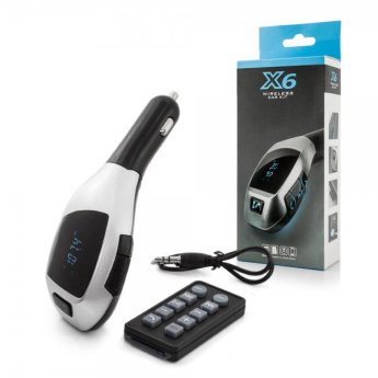 1195-45 X6 MP3 ΑΥΤΟΚΙΝΗΤΟΥ  BLUETOOTH-MICRO SD
