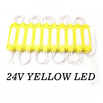 20455-27 LED ΦΩΤΑ ΟΓΚΟΥ ΦΟΡΤΗΓΩΝ ΚΙΤΡΙΝΟ 24V