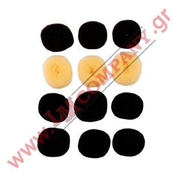 04607 ΑΞΕΣΟΥΑΡ ΜΑΛΛΙΩΝ 10cm.12ΤΕΜ.