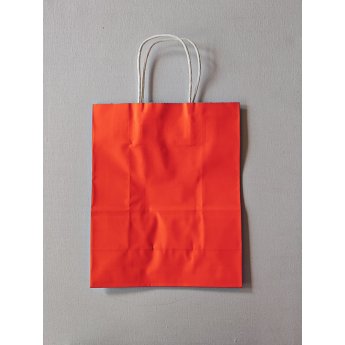 06500-red ΣΑΚΟΥΛΑ ΧΑΡΤΙΝΗ 12x15x6cm. 12 ΤΕΜ. ΚΟΚΚΙΝΗ