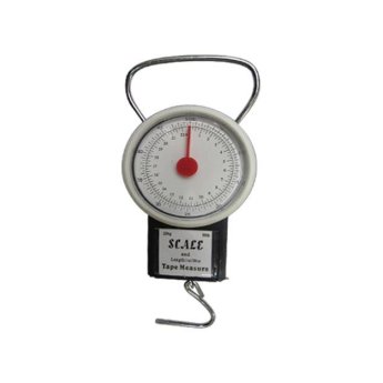 00402307 Ζυγαριά αναλογική κρεμαστή 22kg  μετροταινία
