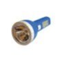 00600047 Πλαστικός επαναφορτιζόμενος φακός led 700mAh με 8 led στην λαβή