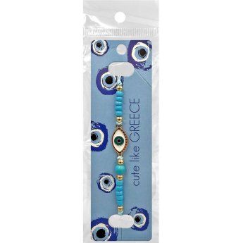 20-1403 Βραχιόλι με Ματάκι Οβάλ