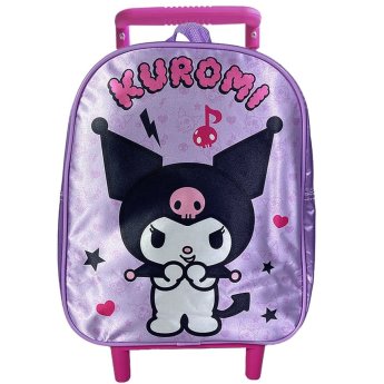 50-3523 Τσάντα Τρόλευ Νηπίου Kuromi 29cm
