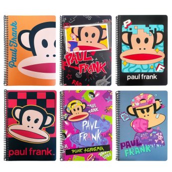 84-365 Τετράδιο Σπιραλ 70φύλλων 2 Θεμάτων Paul Frank Digital 25x17cm