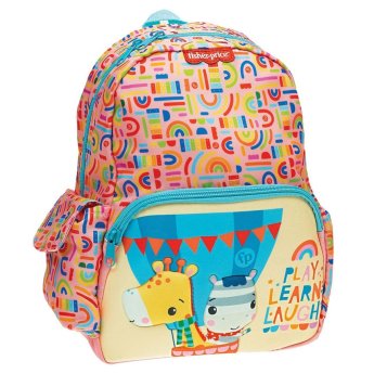 50-3468 Τσάντα Πλάτης Νηπίου Ανατομική Fisher Price 30x25x15cm
