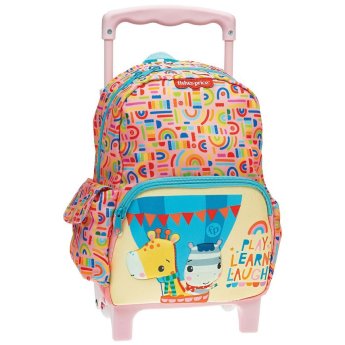 50-3469 Τσάντα Τρόλευ Νηπίου Ανατομική Πλάτη Fisher Price Balloon 35x25x15cm