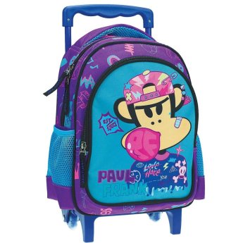 50-3483 Τσάντα Τρόλευ Νηπίου Ανατομική Πλάτη Paul Frank Bubble 35x25x15cm