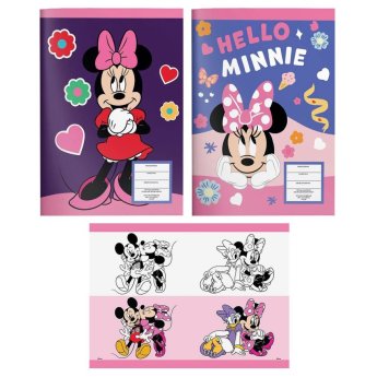 84-357 Τετράδιο Καρφίτσα 40φ Minnie 25χ17cm