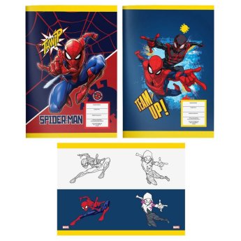 84-358 Τετράδιο Καρφίτσα 40φ Spiderman 25χ17cm