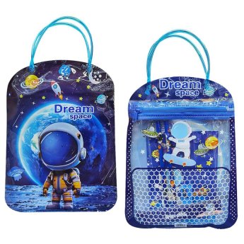 50-3437 Σχολικό σετ-6τεμ σε Τσαντάκι Dream Space 33χ23cm