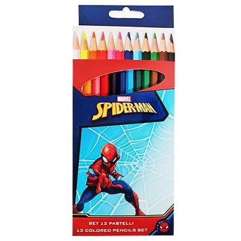 60-839 Ξυλομπογιές σετ-12 Χρώματα Spiderman