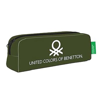 50-3348 Κασετίνα Χακί United Colors of Benetton 20x6cm