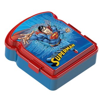 50-3297 Δοχείο Πλαστικό Φαγητού Superman 16.5x15x5.5cm