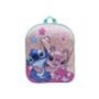 50-3258 Τσάντα Πλάτης Νηπίου Stitch kai Angel 3d 31cm