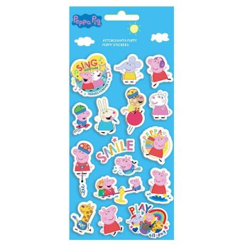6-715 Αυτοκόλλητα Peppa pig 22x10cm