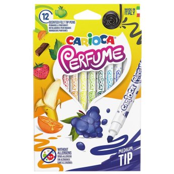 60-823 Μαρκαδόροι Carioca Perfume σετ-12 Χρώματα