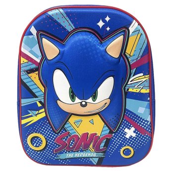 50-3114 Τσάντα Πλάτης Νηπίου Sonic 3d 31cm