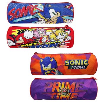 50-3121 Κασετίνα Βαρελάκι Sonic 23x8cm