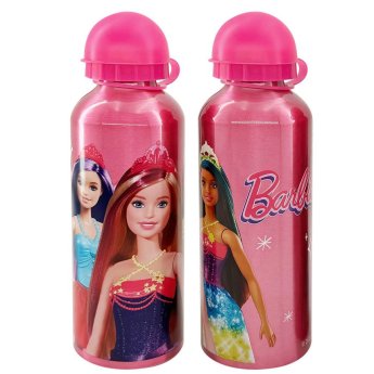 50-3096 Παγούρι Μεταλλικό Barbie 500ml 21x6.5cm   500ml