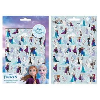 6-694 Μπλοκ με 300 Αυτοκόλλητα Frozen 21.5x14.5cm