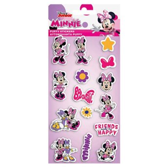 6-700 Αυτοκόλλητα Puffy Minnie 22x10cm