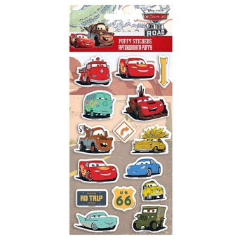 6-703 Αυτοκόλλητα Puffy Cars 22x10cm