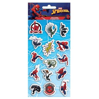 6-705 Αυτοκόλλητα Puffy Spiderman 22x10cm