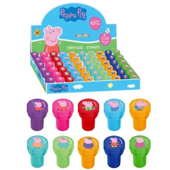 50-2990 Σφραγίδα Peppa 10 Σχέδια