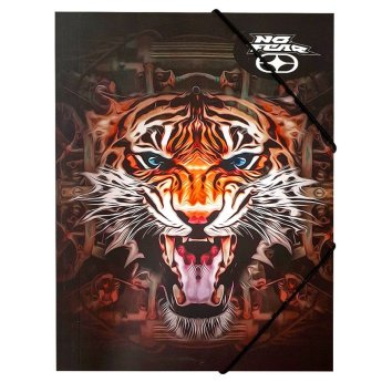 50-3042 Ντοσιέ Λάστιχο α4 no Fear India Tiger A4