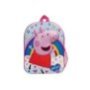 50-2804 Τσάντα Πλάτης Νηπίου Peppa pig 3d 31x26x10cm