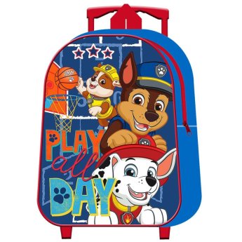 50-2704 Τσάντα Τρόλευ Νηπίου Ανατομική paw Patrol 28cm