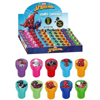 50-2611 Σφραγίδα Spiderman 10 Σχέδια