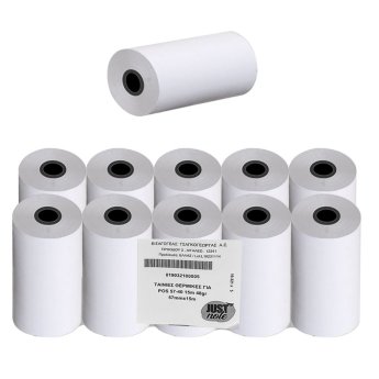 19-321 Ταινίες Θερμικές για pos 57-40 15m 48gr Υ-57mm. 15m Χαρτί