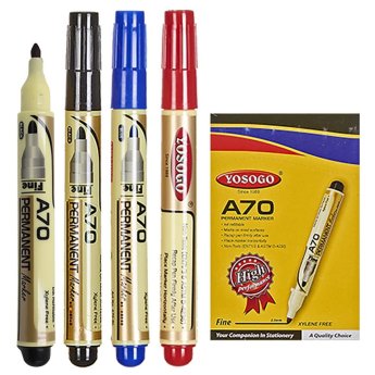 60-741 Μαρκαδόρος Ανεξίτηλος Yosogo 2.5mm