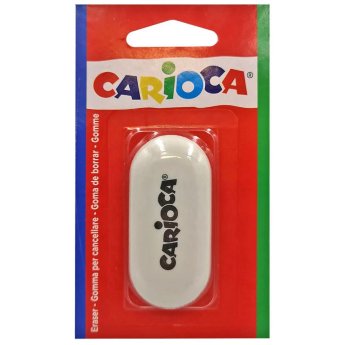 50-669 Γόμα Λευκή Carioca Blister 5x3cm