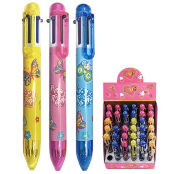 60-75 Στυλό 6 Χρωμάτων Ballpoint 1.0mm