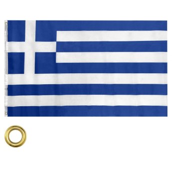 96-11 Σημαία Ελληνική Υφασμάτινη για Κοντάρι 90x150cm