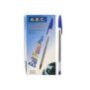 60-15 Στυλό Κλασσικό Διάφανο Ballpoint Μπλε 1mm