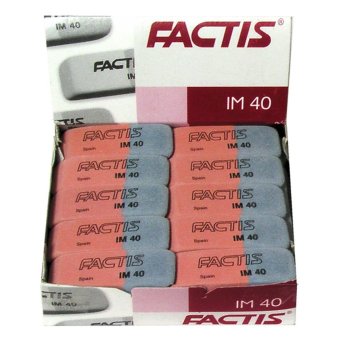 50-1564 Γόμα Factis πακ-40τ Δίχρωμη