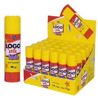 19-102 Κόλλα Logo Στικ 10gr Kids