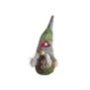 93-3923 Φιγούρα Gnome Πράσινη  με Πλεξούδες 34cm