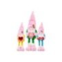 93-3929 Άγιος Gnome με ροζ Σκούφο 50cm