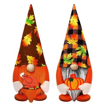 93-3930 Άγιος Gnome με Κολοκύθα 33cm