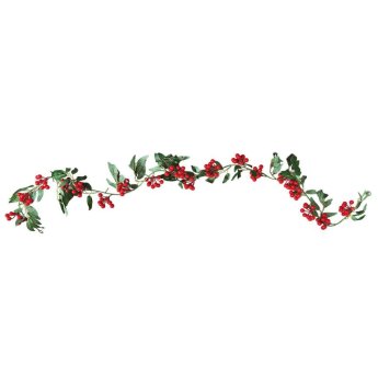 93-3956 Γιρλάντα με γκι και  Φίλωμα 175cm