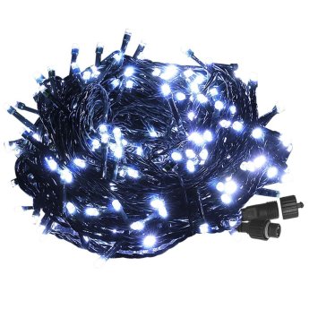 93-3865 100 Λαμπάκια LED Λευκό Ψυχρό σε Σειρά με Επέκταση και  Προγράμματα IP44 5m -δεν Περιέχεται ο Μετασχηματιστής-