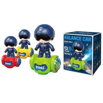 68-873 Αστυνομικός σε Σανίδα Ισορροπίας με Καπνό 12x15x12cm