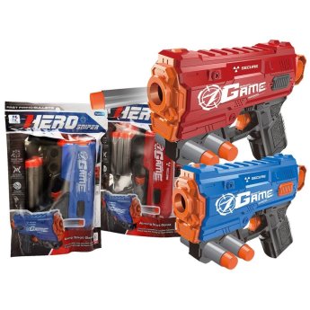 68-863 Χοντρό Πιστολάκι με 4 Βελάκια 17x23x4cm